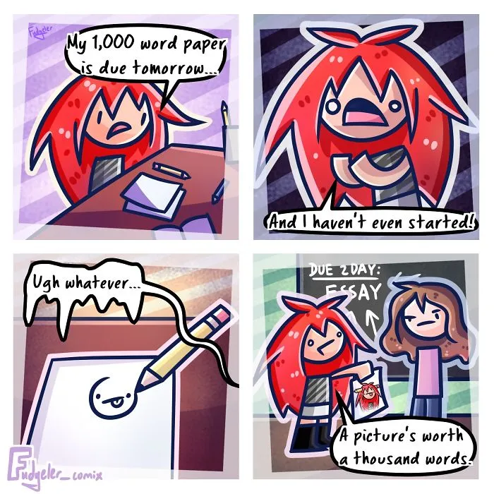 I Try To Make People Laugh By Drawing Comics About Random Thoughts I Get (12 Pics)