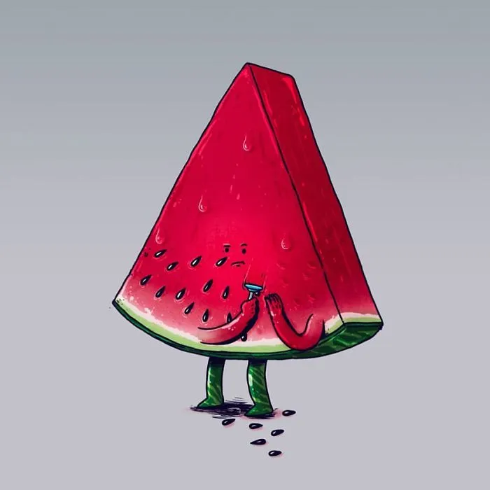 What Fruits And Vegetables Would Do If They Were Alive (30 Pics By Alex Solis)