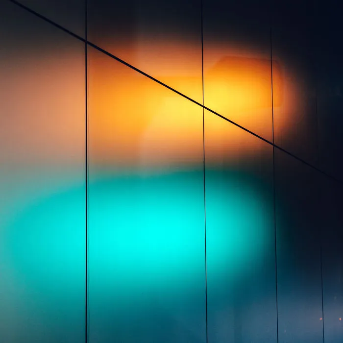 Wall Of Apple Store Hakata Tenjin In The Midnight