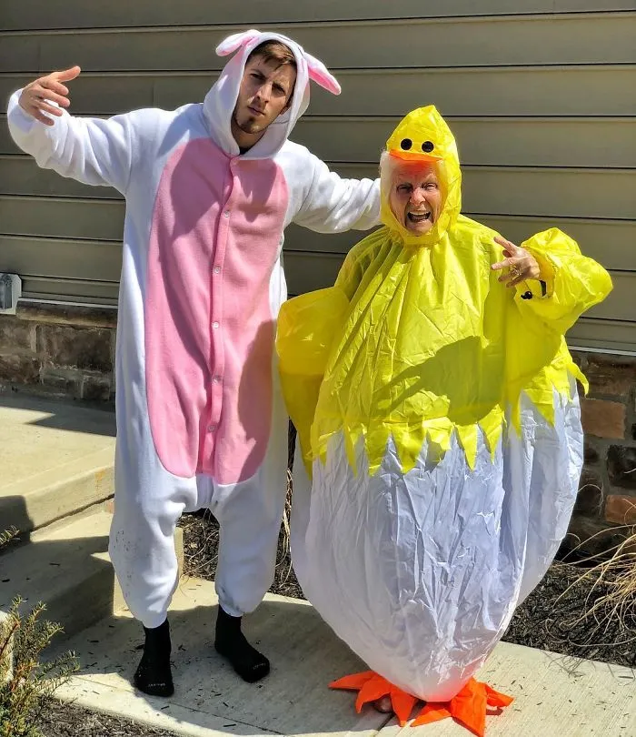 93-Year-Old Grandma & Her Grandson Dress-Up In Ridiculous Outfits, And People Love It (30 Pics)