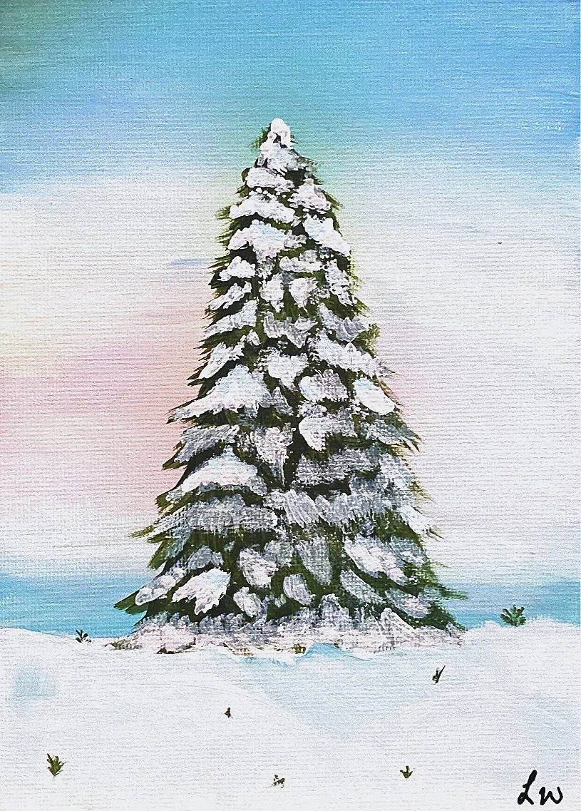 Snowy Tree, 2019