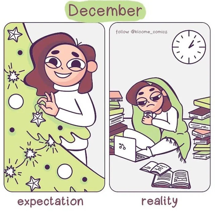 My Comics Show Everyday Struggles Girls Go Through In Winter (29 Pics)