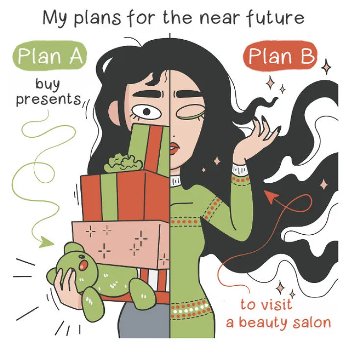 My Comics Show Everyday Struggles Girls Go Through In Winter (29 Pics)