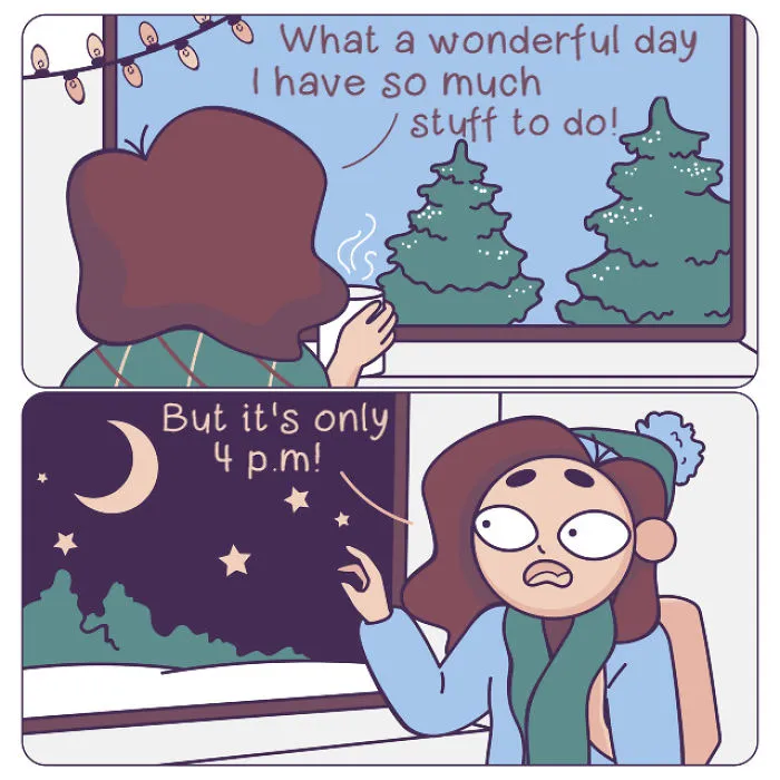 My Comics Show Everyday Struggles Girls Go Through In Winter (29 Pics)