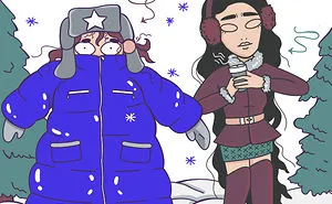 My Comics Show Everyday Struggles Girls Go Through In Winter (29 Pics)