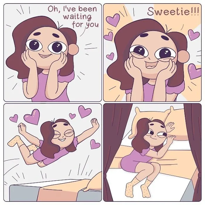 My Comics Show Everyday Struggles Girls Go Through In Winter (29 Pics)