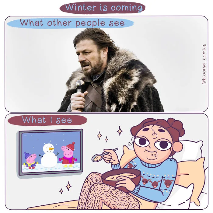 My Comics Show Everyday Struggles Girls Go Through In Winter (29 Pics)