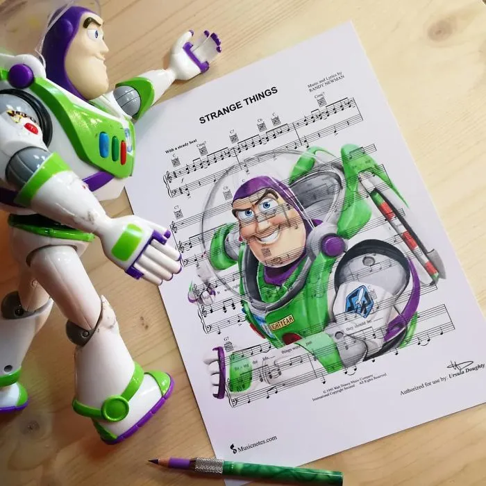 99 Drawings, Made By An Australian Artist, That Might Get A Song Stuck In Your Head