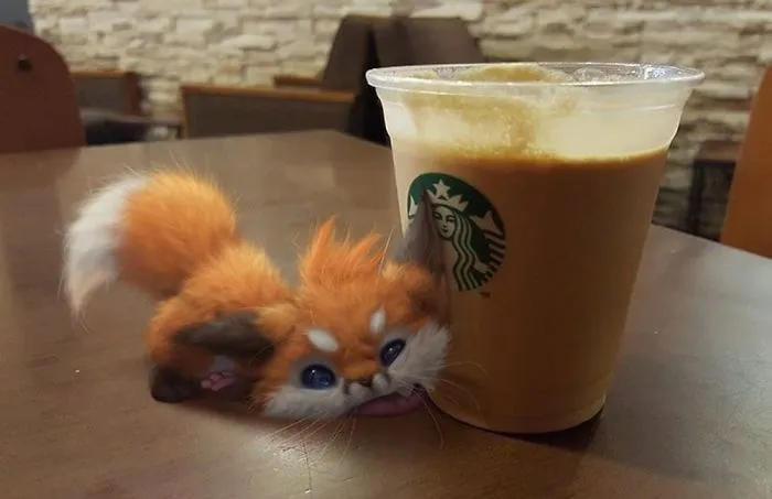 Este artista dibuja a los animales más adorables viviendo en nuestro mundo (30 imágenes)