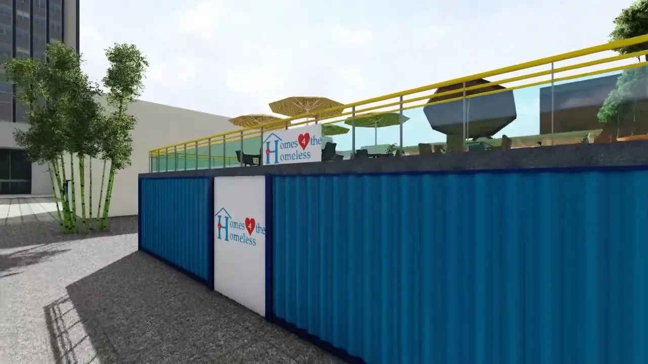 3d Walkthrough Of Modular Terrace Apartments As Rapid-Response, Transitional Housing