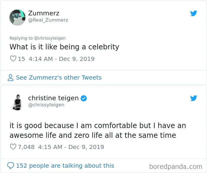 Chrissy Teigen Answers People's Questions About What It's Like Being A Celeb, And It's Eye-Opening