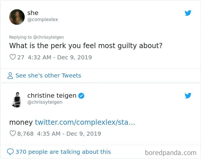 Chrissy Teigen Answers People's Questions About What It's Like Being A Celeb, And It's Eye-Opening