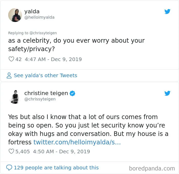 Chrissy Teigen Answers People's Questions About What It's Like Being A Celeb, And It's Eye-Opening