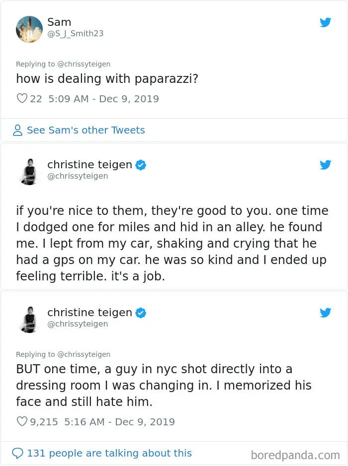 Chrissy Teigen Answers People's Questions About What It's Like Being A Celeb, And It's Eye-Opening