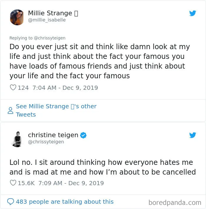 Chrissy Teigen Answers People's Questions About What It's Like Being A Celeb, And It's Eye-Opening