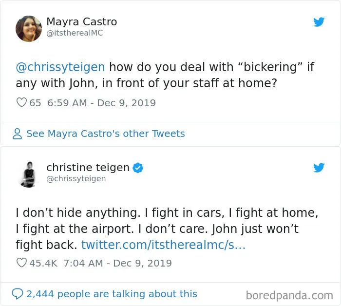 Chrissy Teigen Answers People's Questions About What It's Like Being A Celeb, And It's Eye-Opening