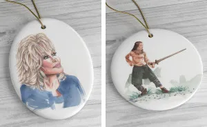 I Created A Set Of Christmas Ornaments Featuring Women Who Inspired Us In 2019