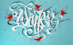 It Took Me 3 Years To Make  18 Lettering Compositions On Paper To Create A Unique International Calendar