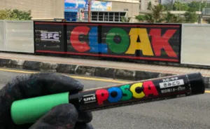 I Painted My Name Based On Iconic Markers' Logos