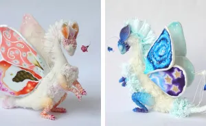 I Make Customizable Flower Butterfly Dragons