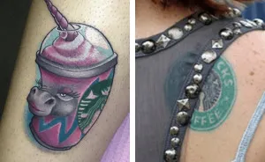 Everlasting Inked With Starbucks Tattoos