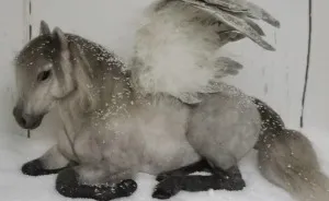 I Created Fanciful Pegasus Using My Child-Like Imagination