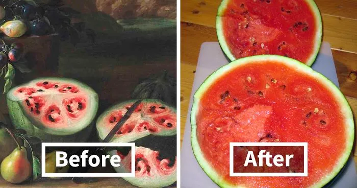 Here Are 8 Pictures Of Fruit And Vegetables Before They Were Domesticated By Humans And After