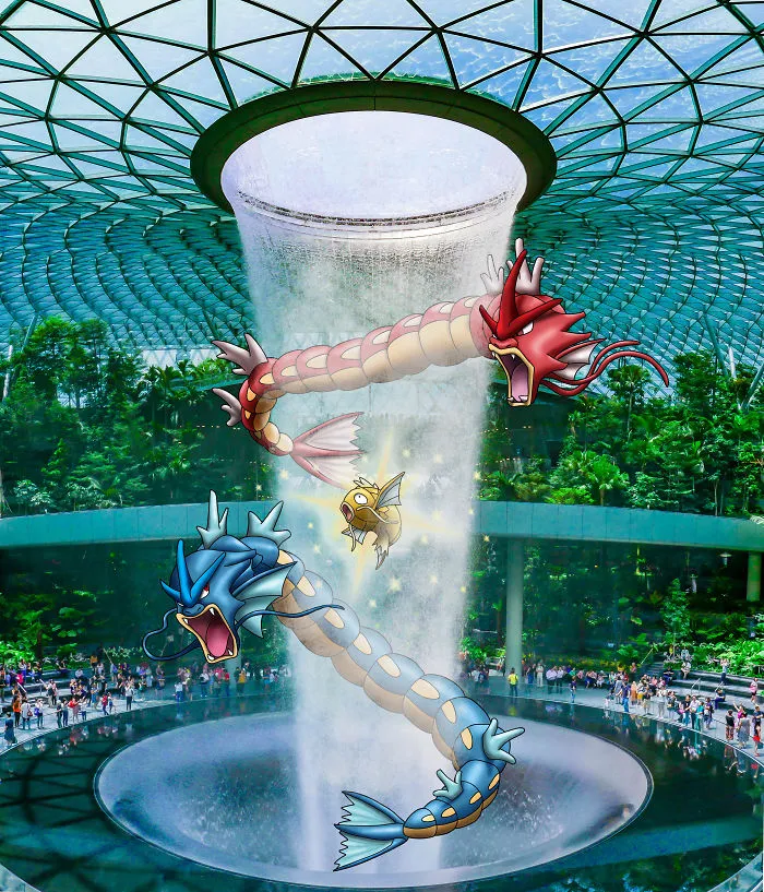 I Insert My Pokémon Illustrations Into Photos (36 Pics)