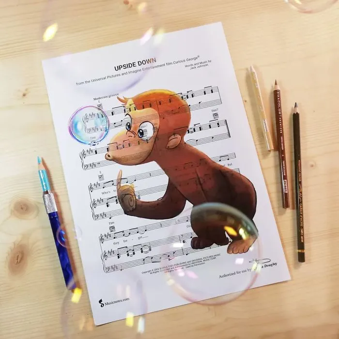 99 Drawings, Made By An Australian Artist, That Might Get A Song Stuck In Your Head