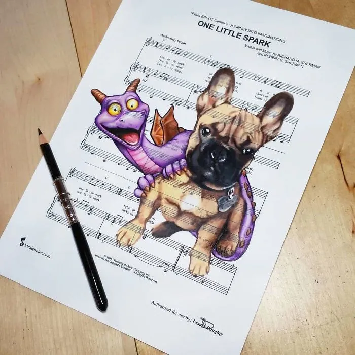 99 Drawings, Made By An Australian Artist, That Might Get A Song Stuck In Your Head