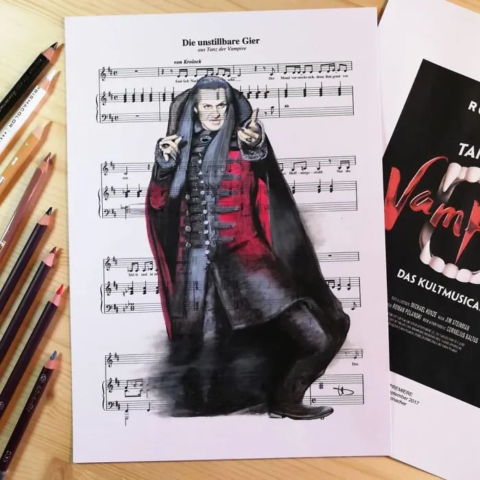 99 Drawings, Made By An Australian Artist, That Might Get A Song Stuck In Your Head