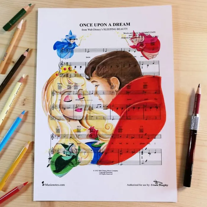 99 Drawings, Made By An Australian Artist, That Might Get A Song Stuck In Your Head