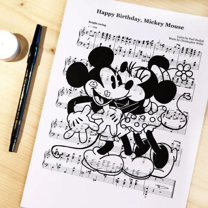 99 Drawings, Made By An Australian Artist, That Might Get A Song Stuck In Your Head