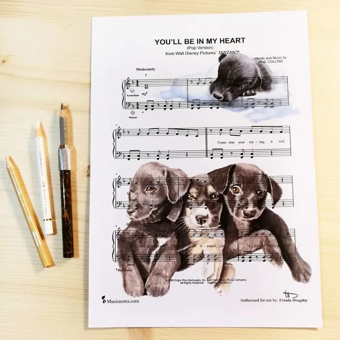 99 Drawings, Made By An Australian Artist, That Might Get A Song Stuck In Your Head