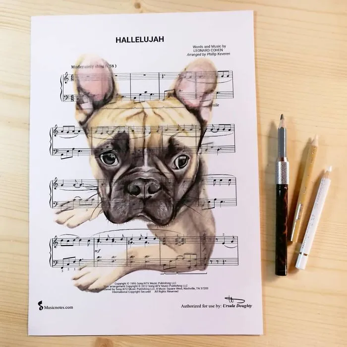 99 Drawings, Made By An Australian Artist, That Might Get A Song Stuck In Your Head