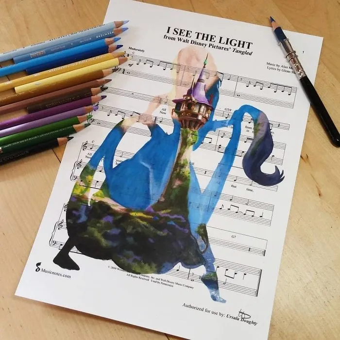 99 Drawings, Made By An Australian Artist, That Might Get A Song Stuck In Your Head