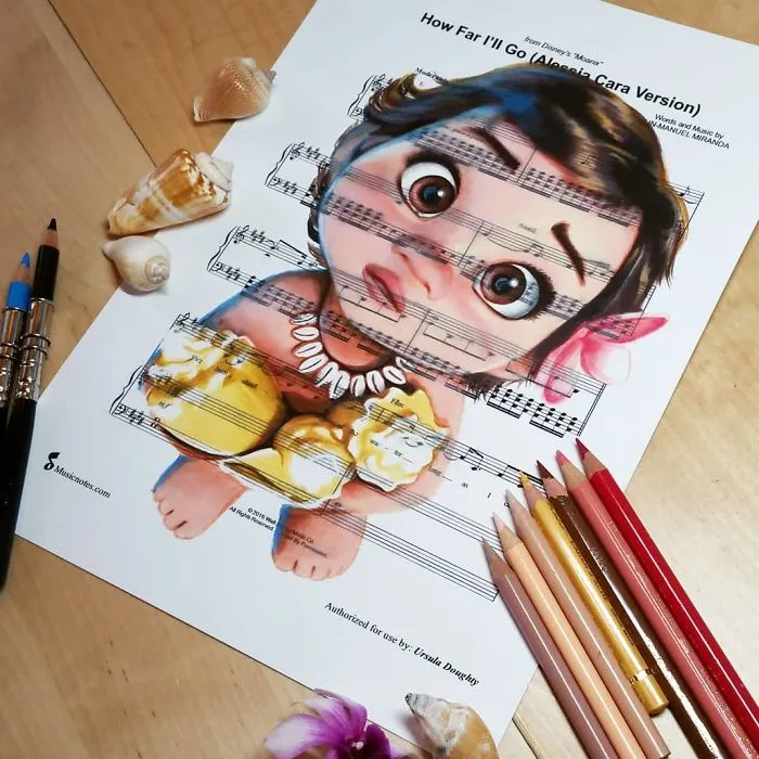 99 Drawings, Made By An Australian Artist, That Might Get A Song Stuck In Your Head