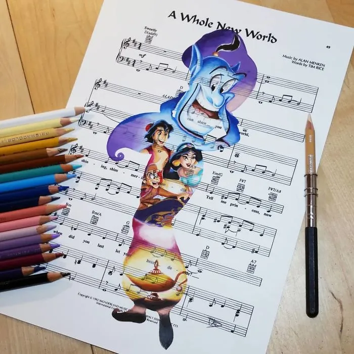 99 Drawings, Made By An Australian Artist, That Might Get A Song Stuck In Your Head