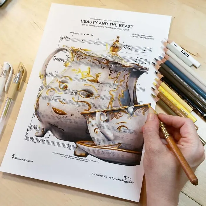 99 Drawings, Made By An Australian Artist, That Might Get A Song Stuck In Your Head