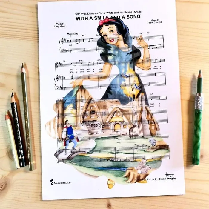 99 Drawings, Made By An Australian Artist, That Might Get A Song Stuck In Your Head