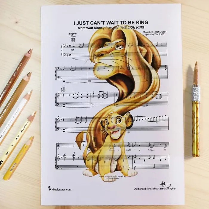 99 Drawings, Made By An Australian Artist, That Might Get A Song Stuck In Your Head