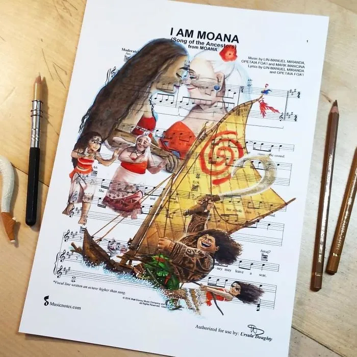 99 Drawings, Made By An Australian Artist, That Might Get A Song Stuck In Your Head