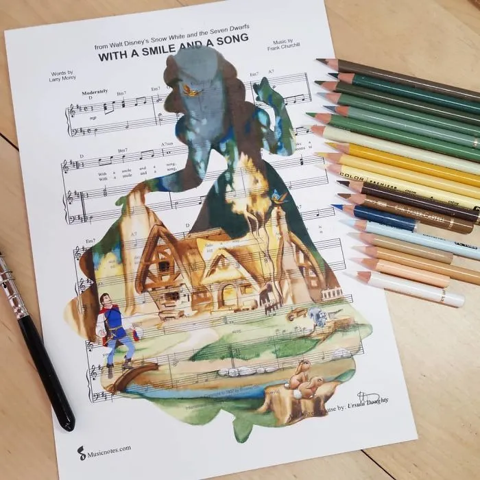 99 Drawings, Made By An Australian Artist, That Might Get A Song Stuck In Your Head