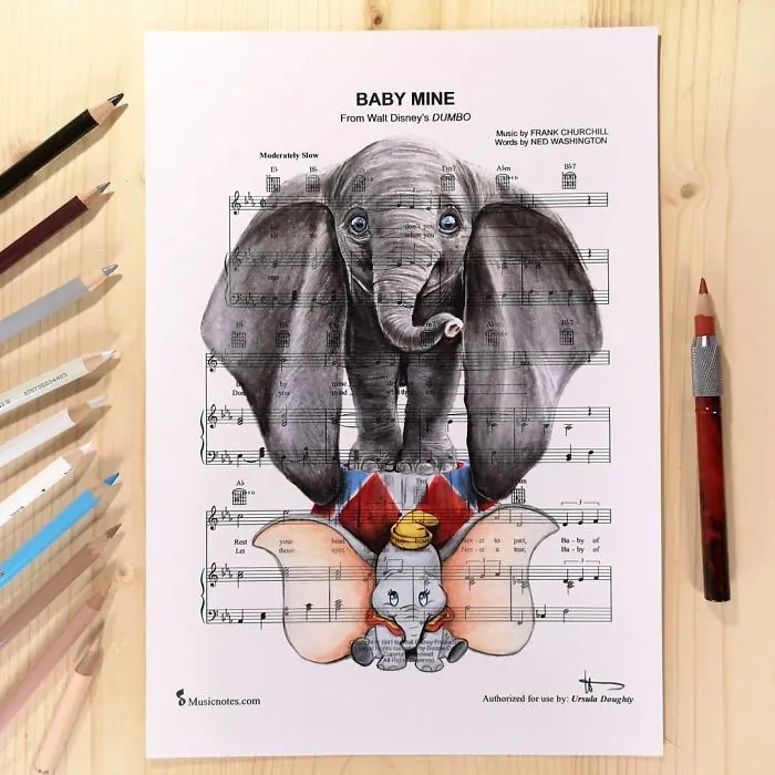 99 Drawings, Made By An Australian Artist, That Might Get A Song Stuck In Your Head