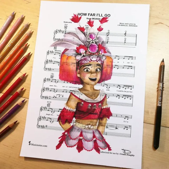 99 Drawings, Made By An Australian Artist, That Might Get A Song Stuck In Your Head