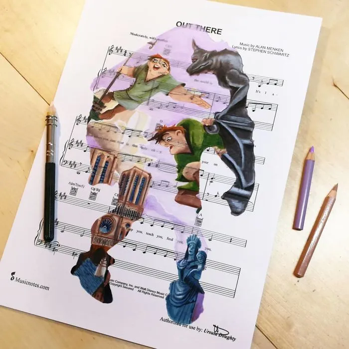 99 Drawings, Made By An Australian Artist, That Might Get A Song Stuck In Your Head