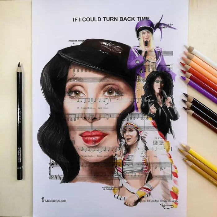99 Drawings, Made By An Australian Artist, That Might Get A Song Stuck In Your Head