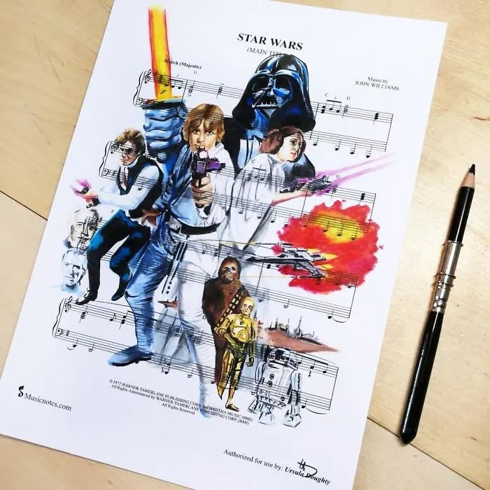 99 Drawings, Made By An Australian Artist, That Might Get A Song Stuck In Your Head