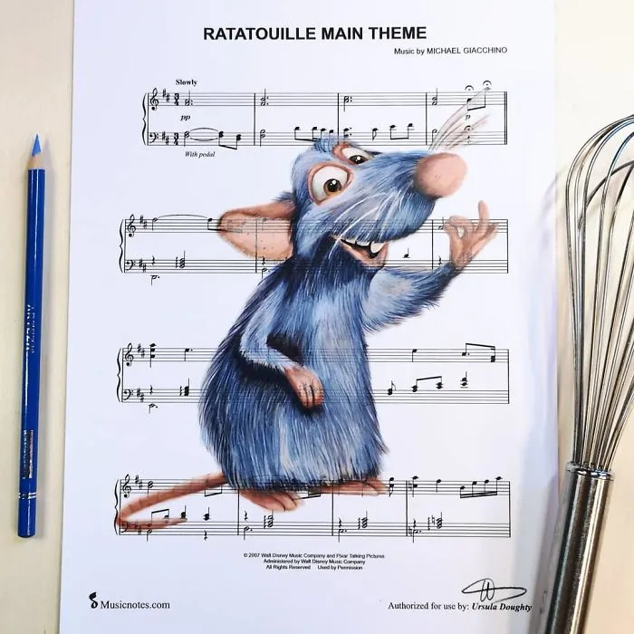 99 Drawings, Made By An Australian Artist, That Might Get A Song Stuck In Your Head