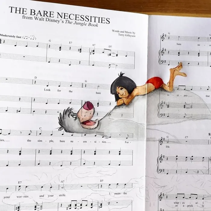 99 Drawings, Made By An Australian Artist, That Might Get A Song Stuck In Your Head